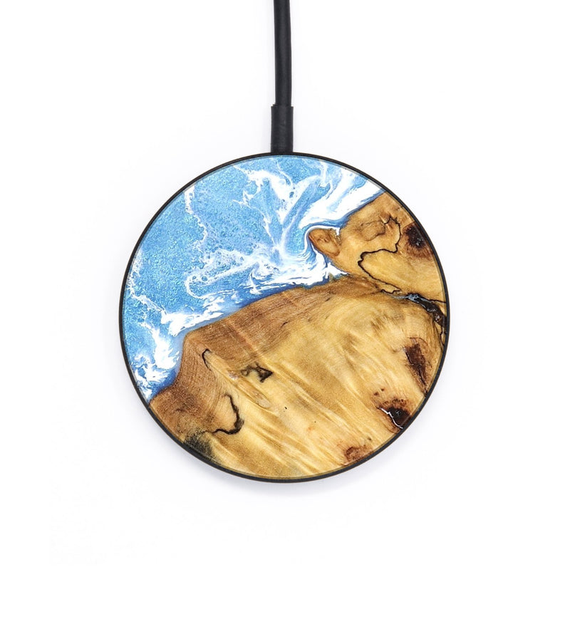 Circle Wood Wireless Charger - Stanley (Coastal, 831901)