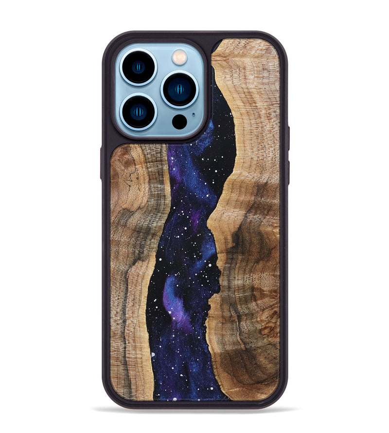 iPhone 14 Pro Max Wood Phone Case - Allison (Cosmos, 831908)