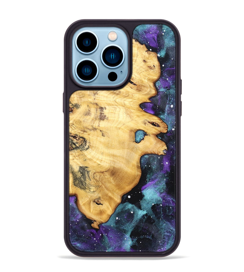 iPhone 14 Pro Max Wood Phone Case - Allyssa (Cosmos, 831909)