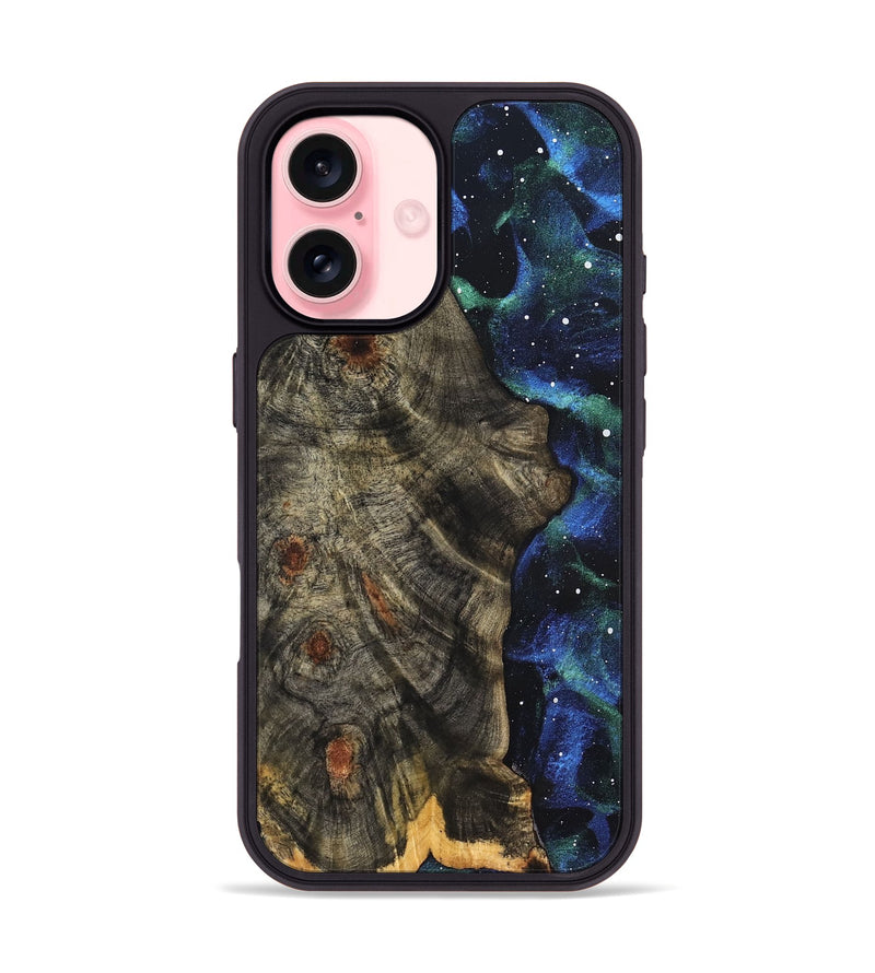 iPhone 16 Wood Phone Case - Emryn (Cosmos, 831910)