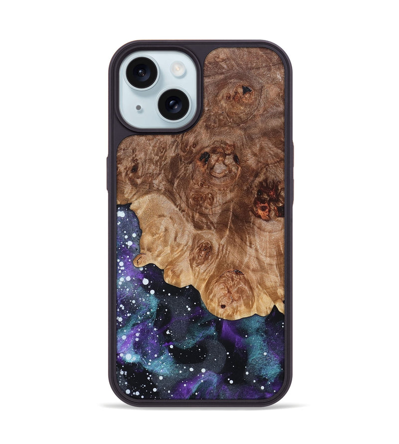 iPhone 15 Wood Phone Case - Gannon (Cosmos, 831911)