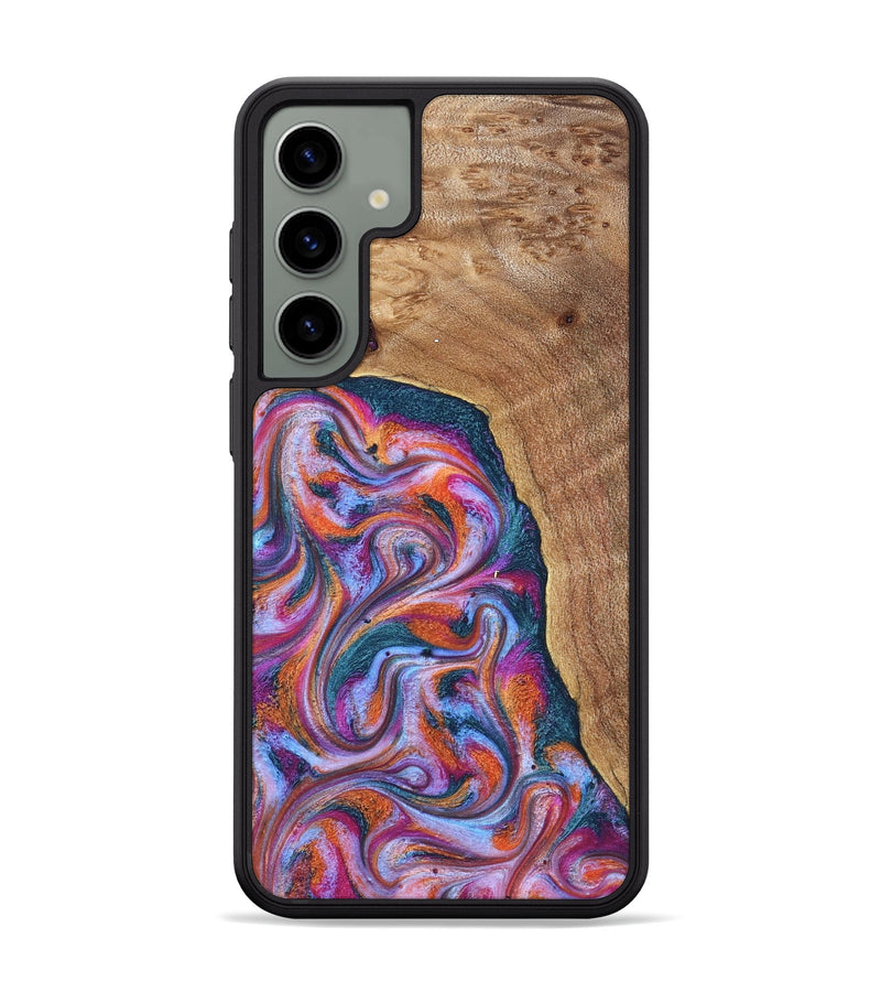 Galaxy S24 Plus Wood Phone Case - Alyse (Blue, 831917)
