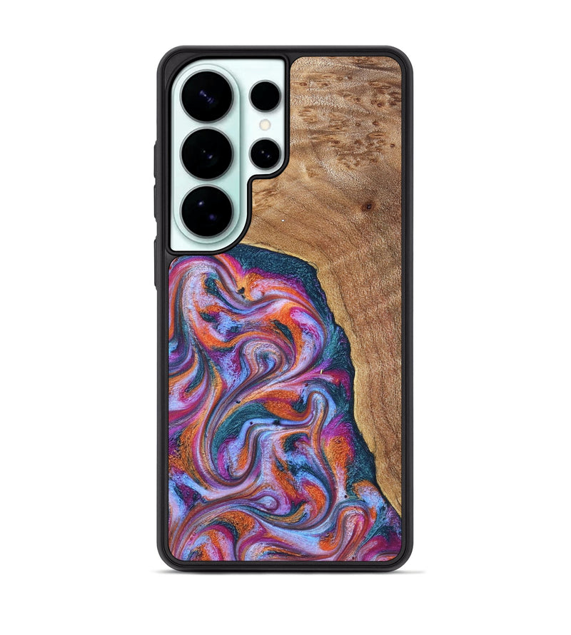 Galaxy S26 Ultra Wood Phone Case - Alyse (Blue, 831917)