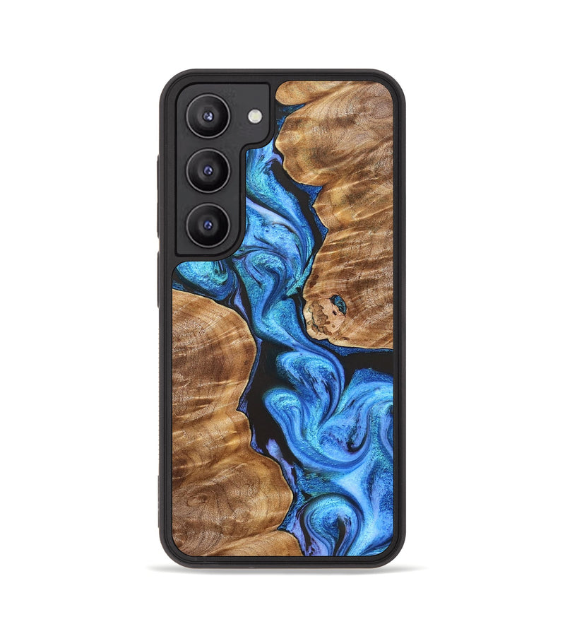 Galaxy S23 Wood Phone Case - Blanch (Blue, 831918)
