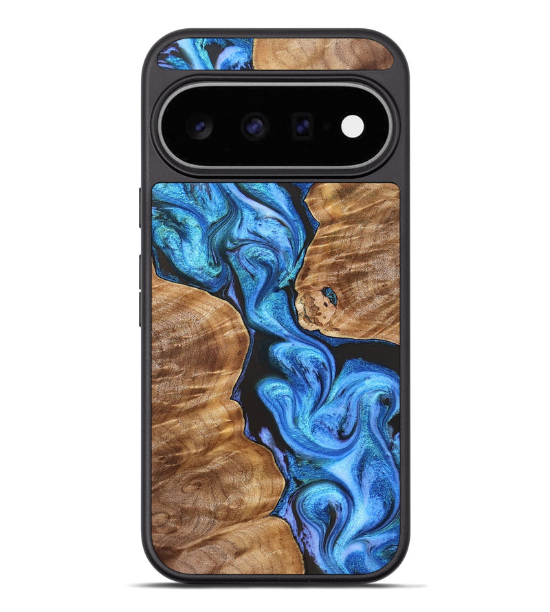 Pixel 11 Pro XL Wood Phone Case - Blanch (Blue, 831918)