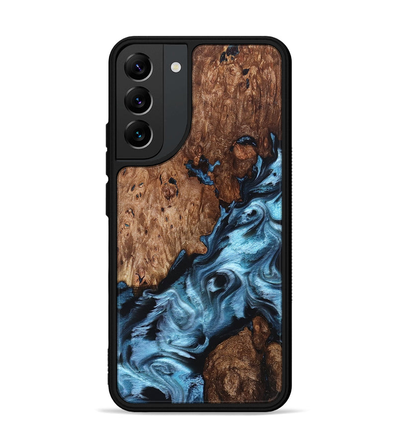 Galaxy S22 Plus Wood Phone Case - Ruben (Blue, 831919)