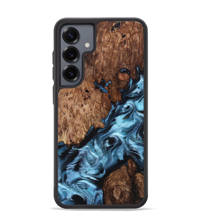 Galaxy S25 Plus Wood Phone Case - Ruben (Blue, 831919)