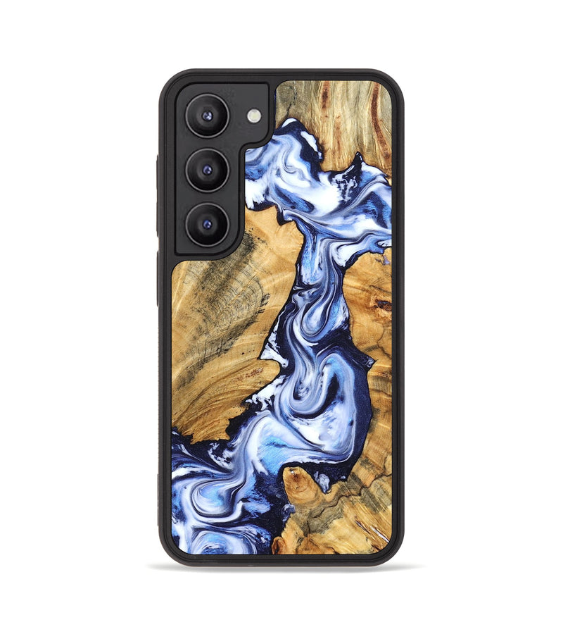 Galaxy S23 Wood Phone Case - Chester (Blue, 831920)
