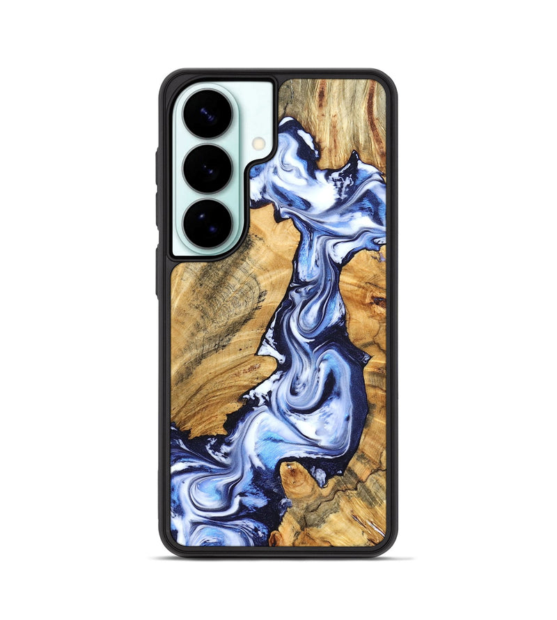Galaxy S26 Wood Phone Case - Chester (Blue, 831920)