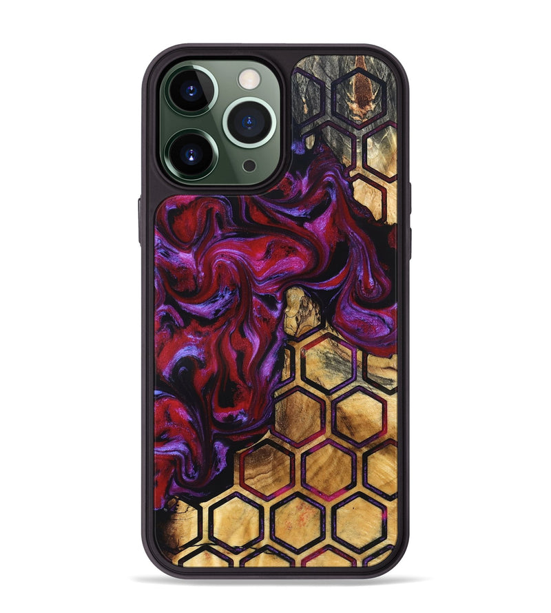 iPhone 13 Pro Max Wood Phone Case - Melva (Pattern, 831921)
