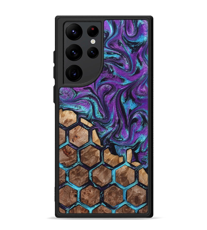 Galaxy S22 Ultra Wood Phone Case - Brylee (Pattern, 831922)