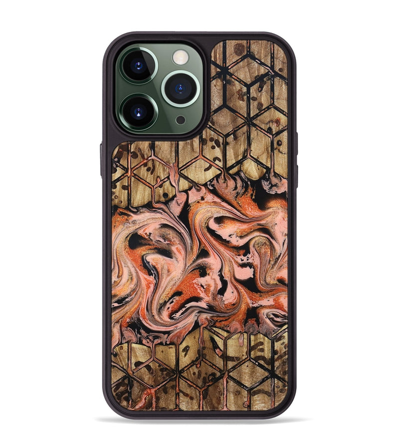 iPhone 13 Pro Max Wood Phone Case - Malachi (Pattern, 831923)