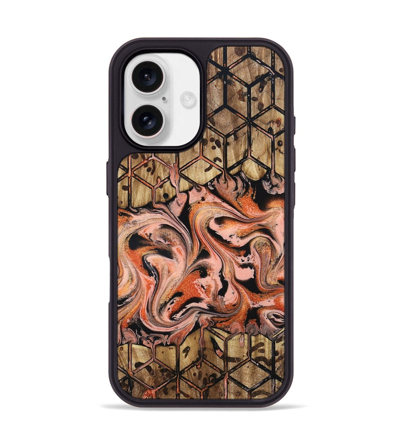 iPhone 17 Wood Phone Case - Malachi (Pattern, 831923)