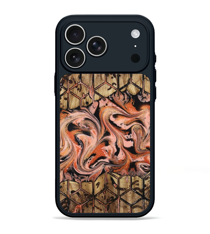 iPhone 17 Pro Max Wood Phone Case - Malachi (Pattern, 831923)