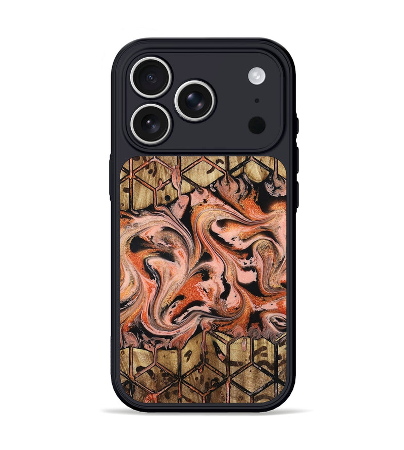 iPhone 17 Pro Wood Phone Case - Malachi (Pattern, 831923)