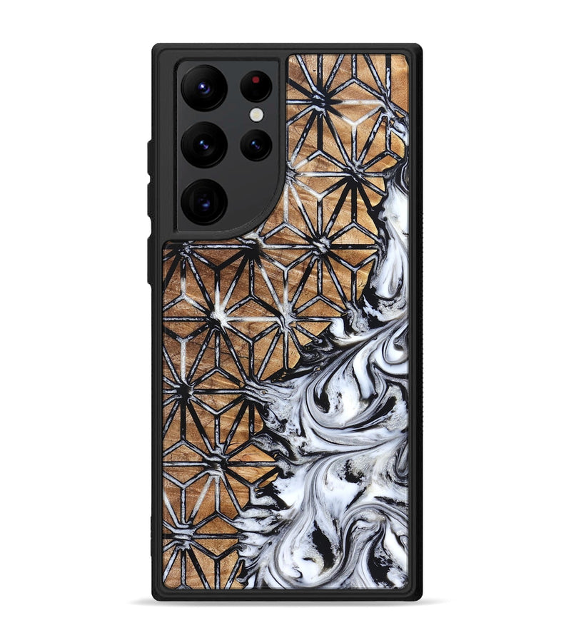 Galaxy S22 Ultra Wood Phone Case - Mariam (Pattern, 831924)