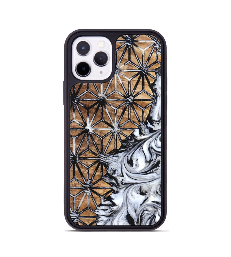 iPhone 11 Pro Wood Phone Case - Mariam (Pattern, 831924)