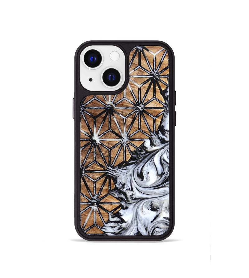 iPhone 13 mini Wood Phone Case - Mariam (Pattern, 831924)