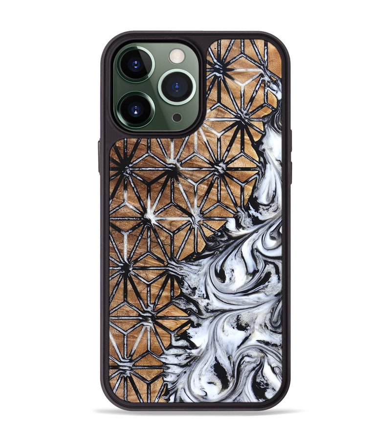 iPhone 13 Pro Max Wood Phone Case - Mariam (Pattern, 831924)