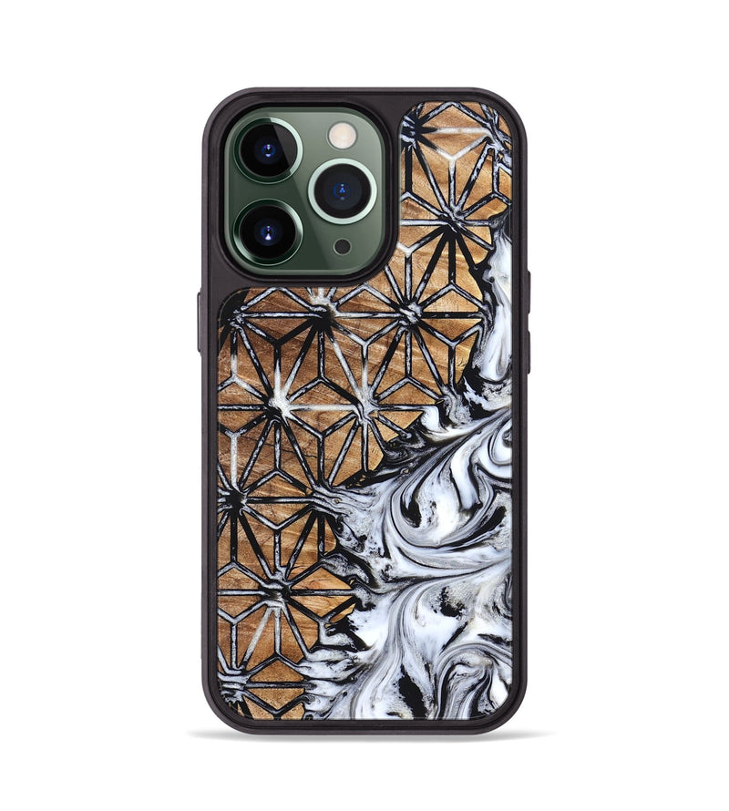 iPhone 13 Pro Wood Phone Case - Mariam (Pattern, 831924)