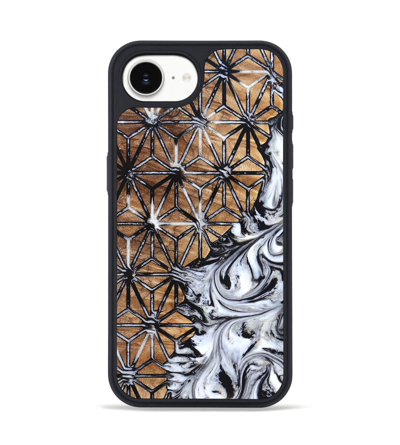 iPhone 16e Wood Phone Case - Mariam (Pattern, 831924)