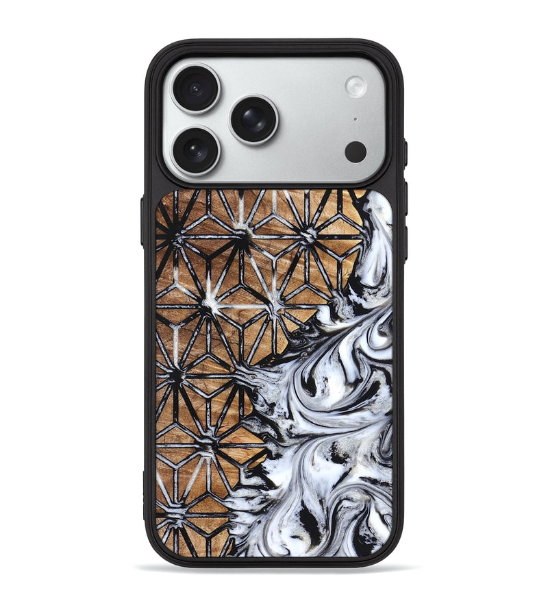 iPhone 18 Pro Max Wood Phone Case - Mariam (Pattern, 831924)