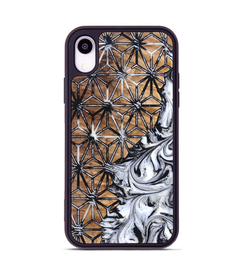iPhone Xr Wood Phone Case - Mariam (Pattern, 831924)