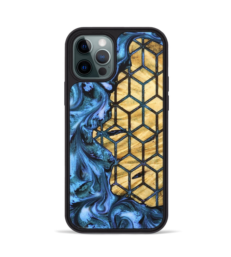 iPhone 12 Pro Wood Phone Case - Theresa (Pattern, 831925)