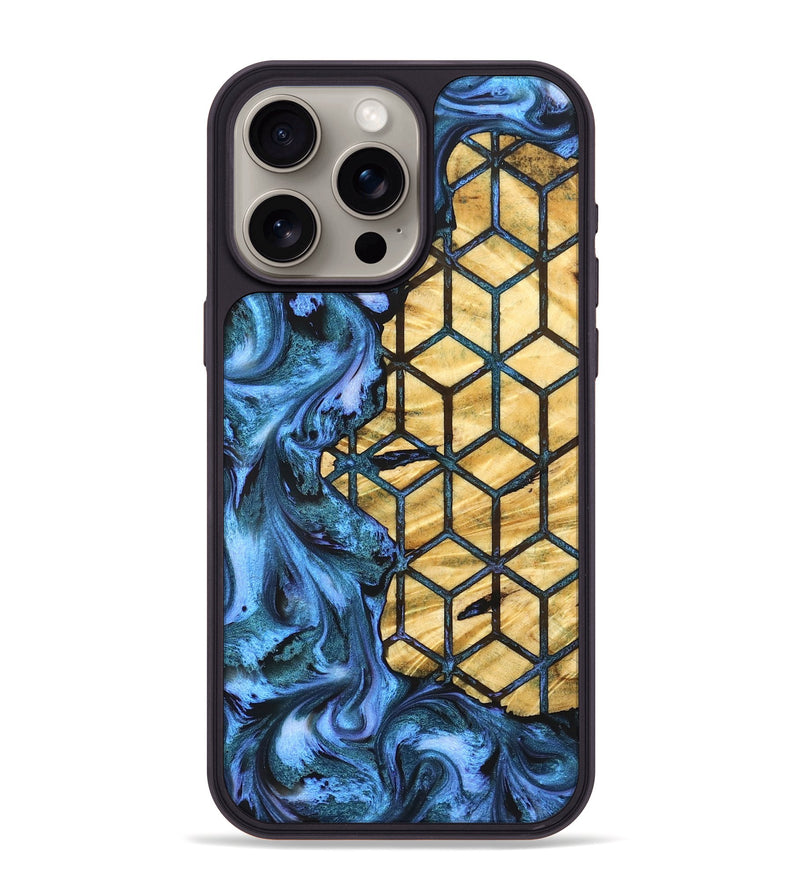 iPhone 15 Pro Max Wood Phone Case - Theresa (Pattern, 831925)