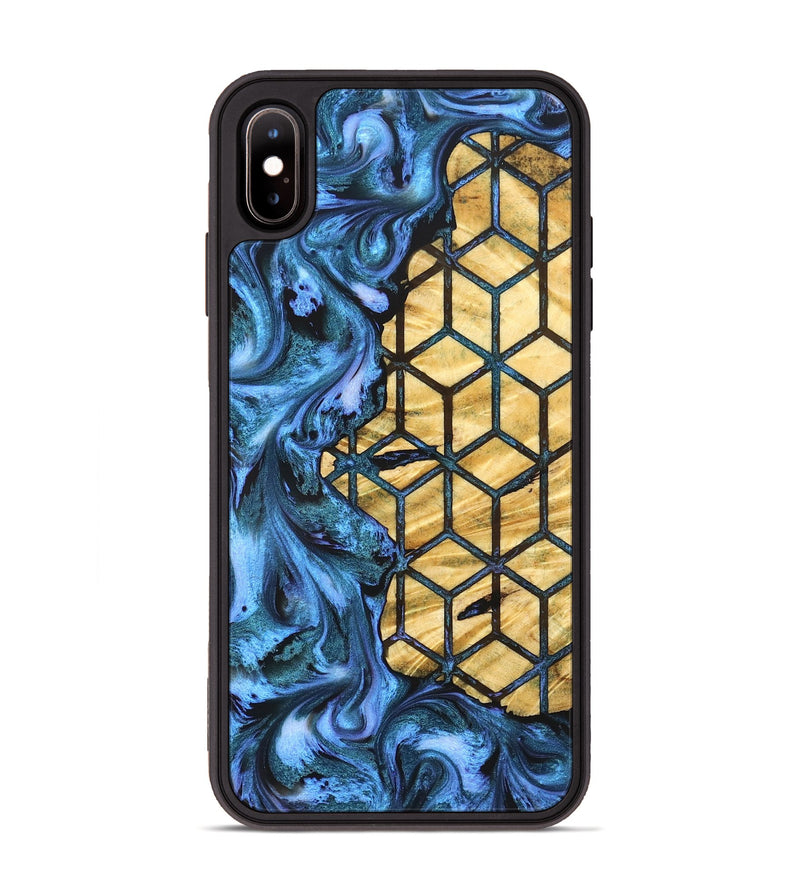 iPhone Xs Max Wood Phone Case - Theresa (Pattern, 831925)