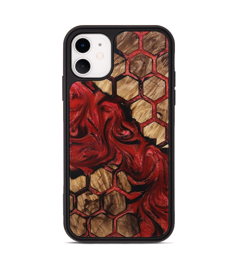 iPhone 11 Wood Phone Case - Jettie (Pattern, 831926)