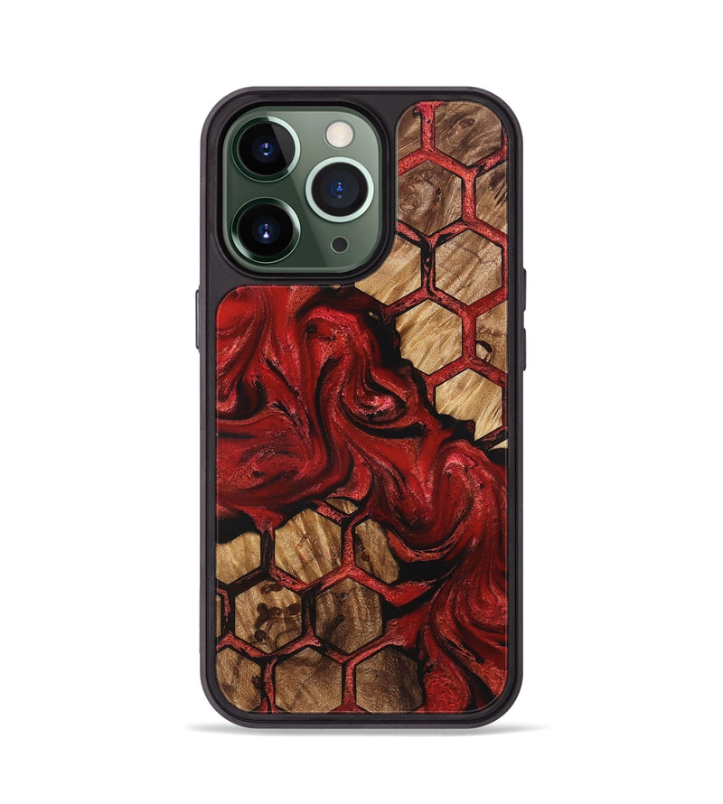 iPhone 13 Pro Wood Phone Case - Jettie (Pattern, 831926)