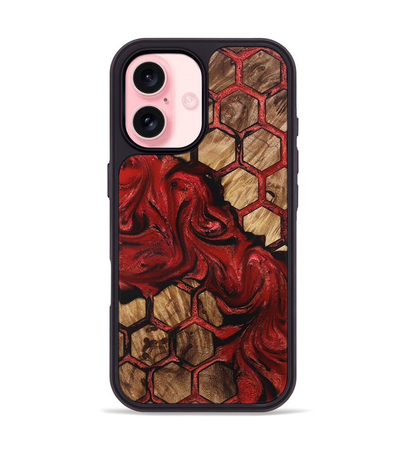 iPhone 16 Wood Phone Case - Jettie (Pattern, 831926)