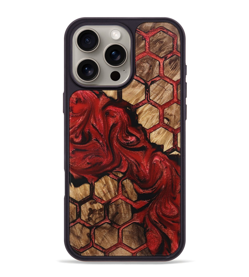 iPhone 16 Pro Max Wood Phone Case - Jettie (Pattern, 831926)