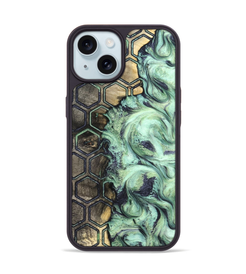 iPhone 15 Wood Phone Case - Jireh (Pattern, 831927)