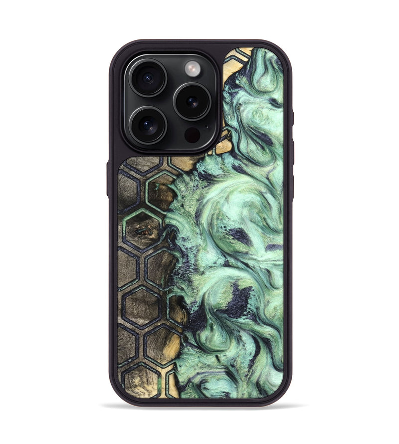 iPhone 15 Pro Wood Phone Case - Jireh (Pattern, 831927)