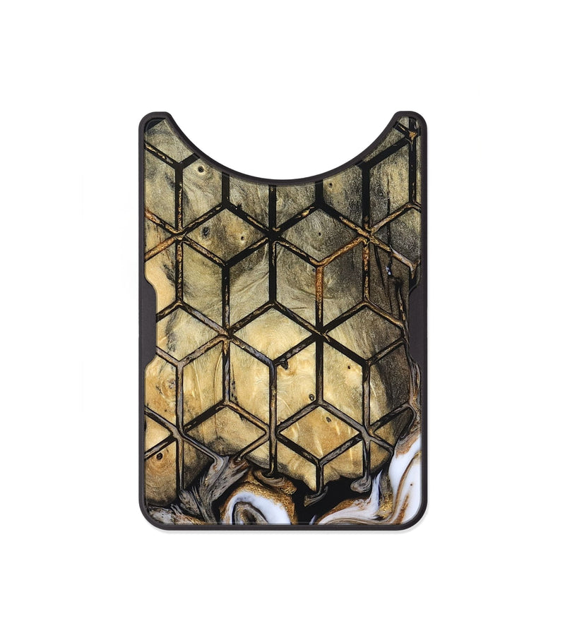 Alloy Wood Wallet - Aylin (Pattern, 831928)