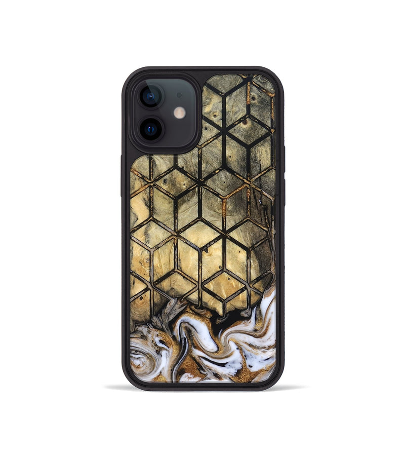 iPhone 12 mini Wood Phone Case - Aylin (Pattern, 831928)