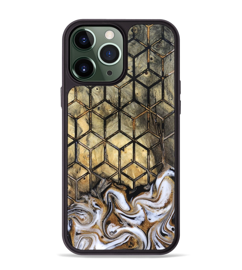 iPhone 13 Pro Max Wood Phone Case - Aylin (Pattern, 831928)