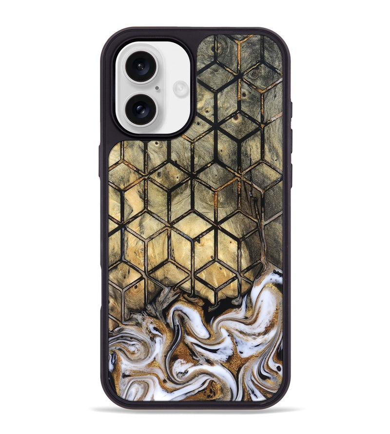 iPhone 16 Plus Wood Phone Case - Aylin (Pattern, 831928)