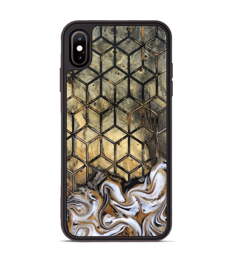 iPhone Xs Max Wood Phone Case - Aylin (Pattern, 831928)