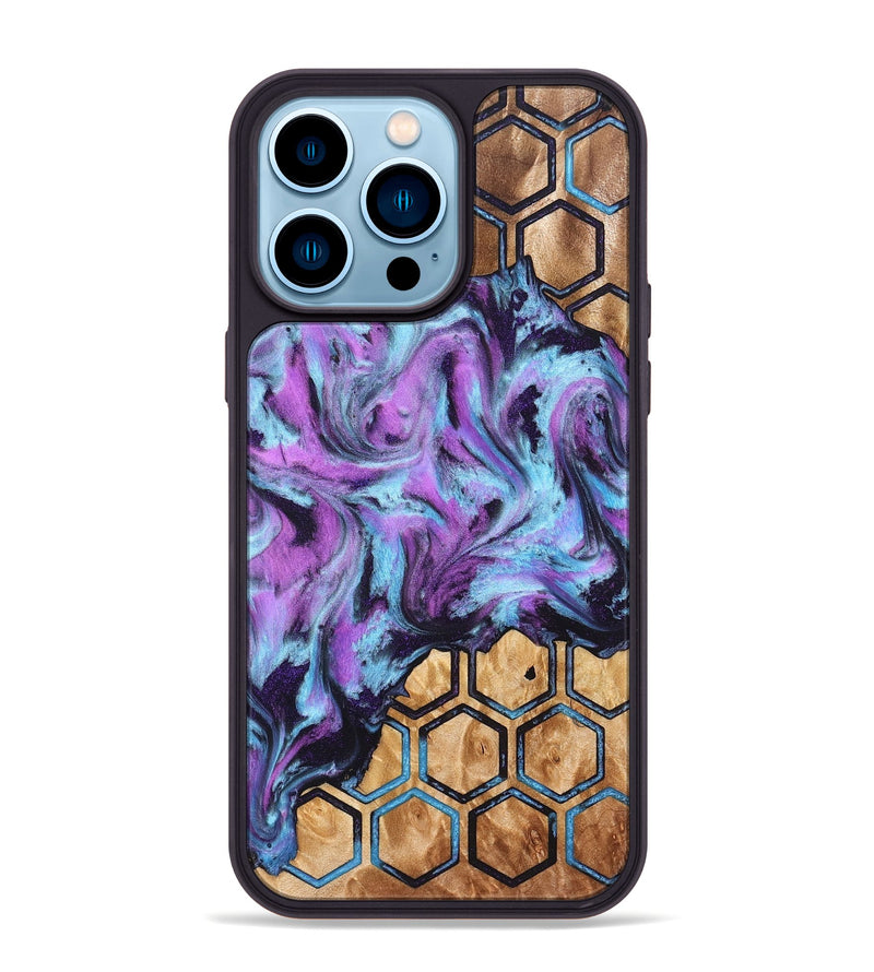 iPhone 14 Pro Max Wood Phone Case - Mercy (Pattern, 831929)