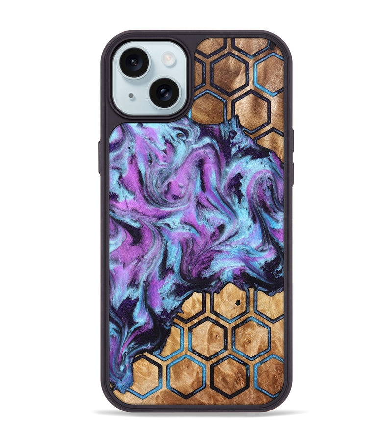 iPhone 15 Plus Wood Phone Case - Mercy (Pattern, 831929)