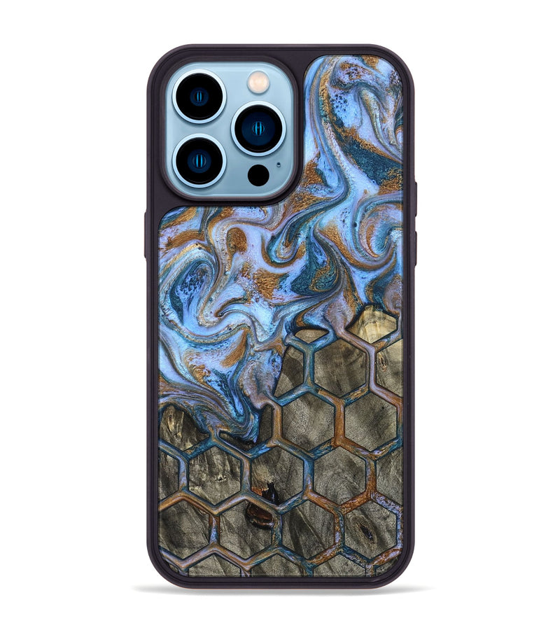 iPhone 14 Pro Max Wood Phone Case - Ardith (Pattern, 831930)