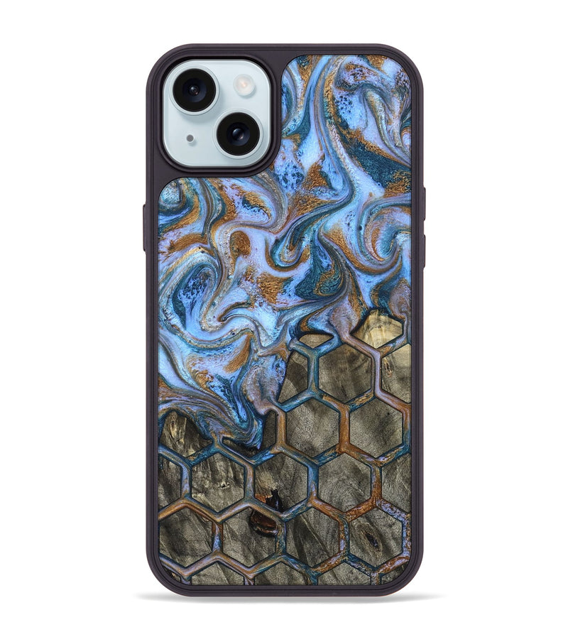 iPhone 15 Plus Wood Phone Case - Ardith (Pattern, 831930)