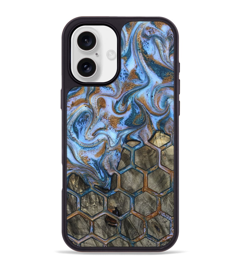 iPhone 16 Plus Wood Phone Case - Ardith (Pattern, 831930)