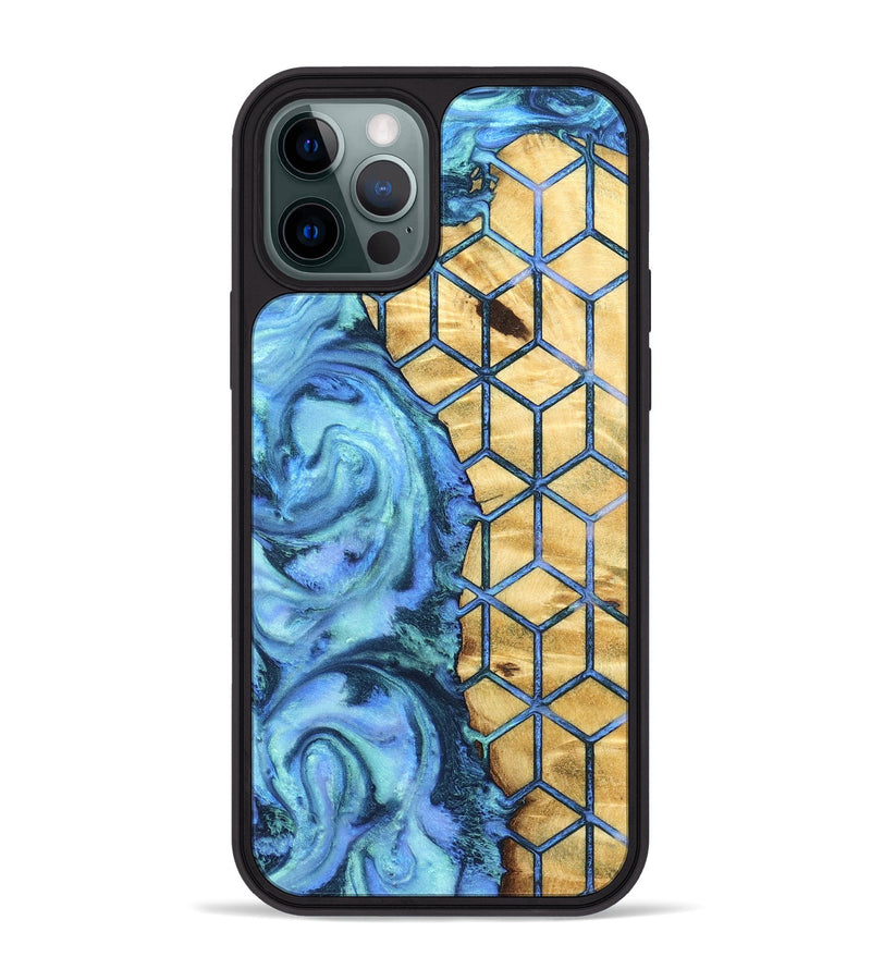 iPhone 12 Pro Max Wood Phone Case - Cindy (Pattern, 831931)