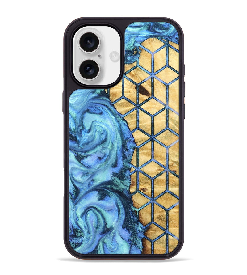 iPhone 16 Plus Wood Phone Case - Cindy (Pattern, 831931)
