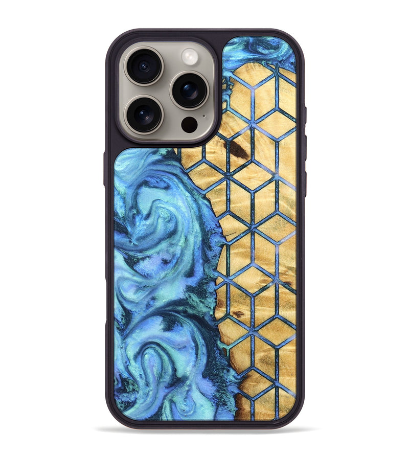 iPhone 16 Pro Max Wood Phone Case - Cindy (Pattern, 831931)