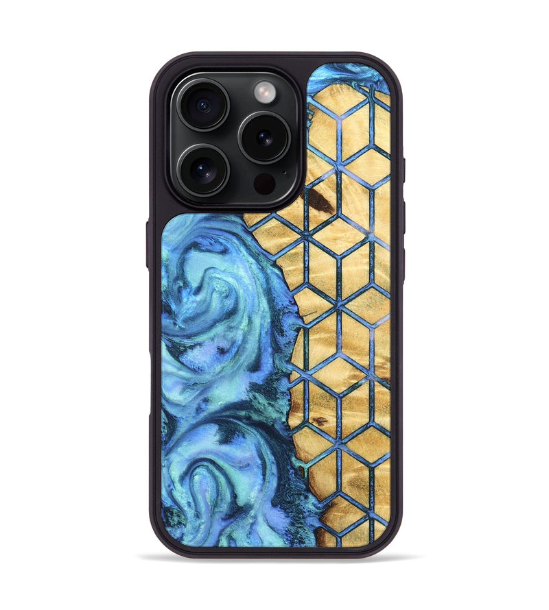 iPhone 16 Pro Wood Phone Case - Cindy (Pattern, 831931)